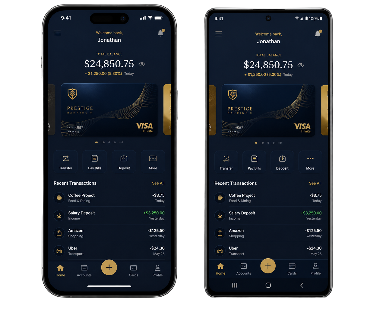 Bithive mobile app on iPhone and Android